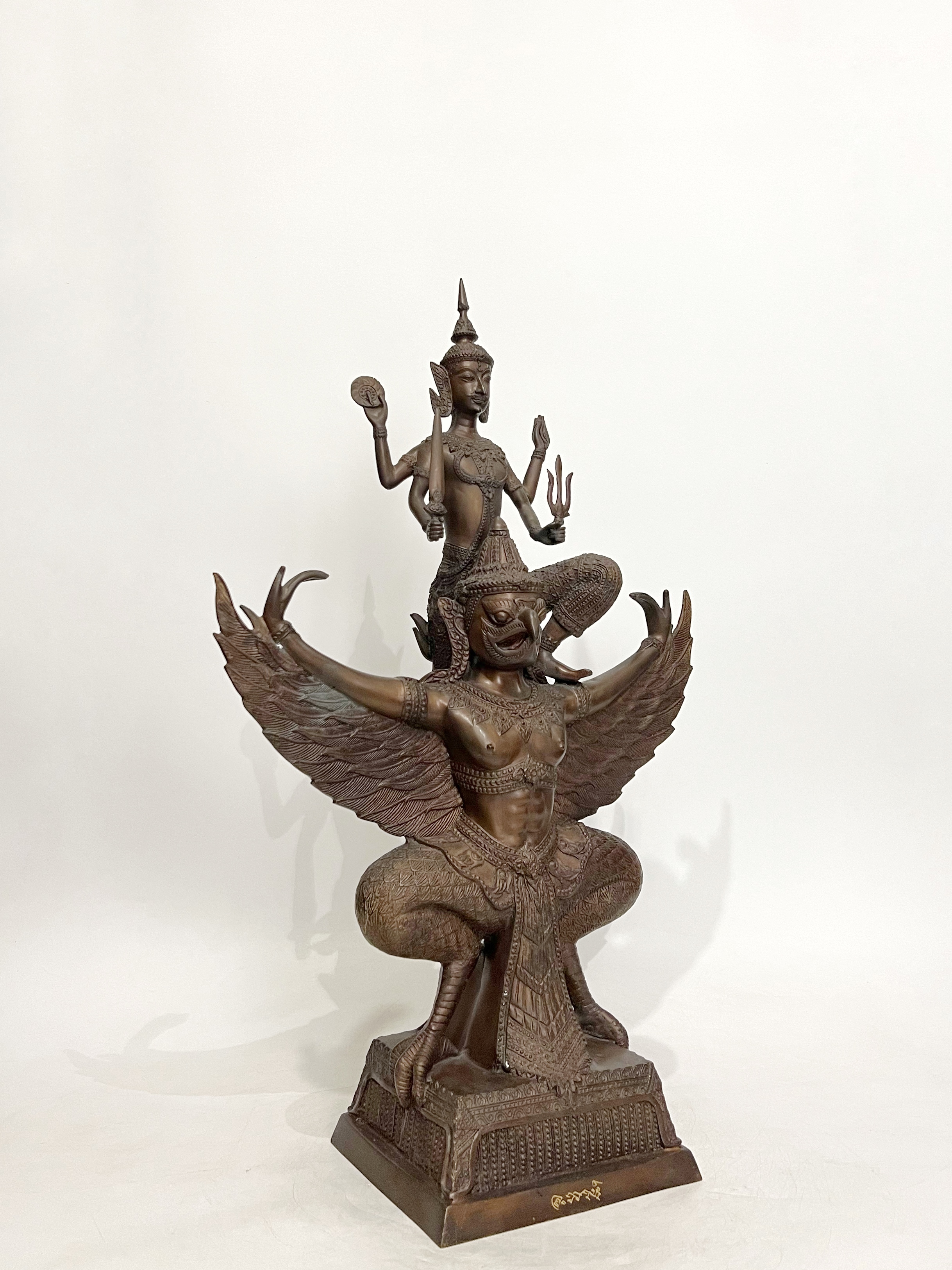 พระนารายณ์ทรงครุฑ สูง 25 นิ้ว