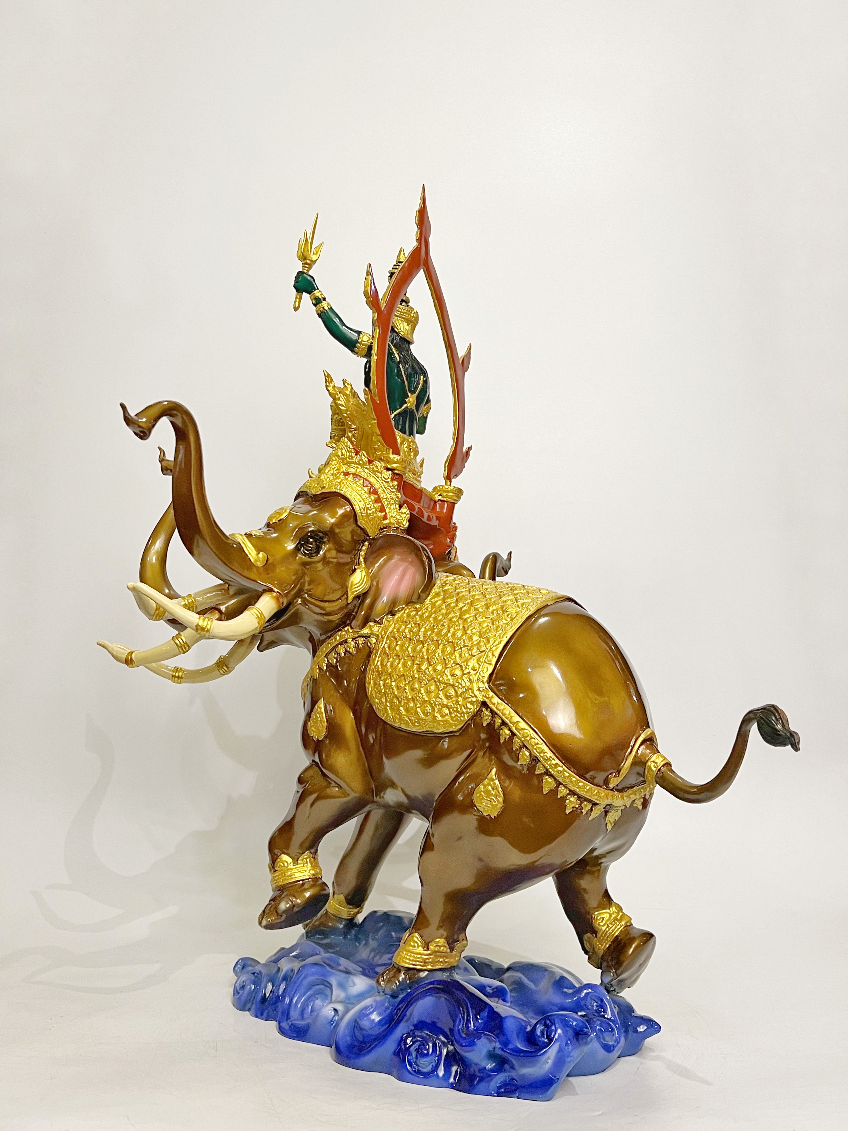 พระอินทร์ทรงช้างเอราวัณ สูง 27 นิ้ว