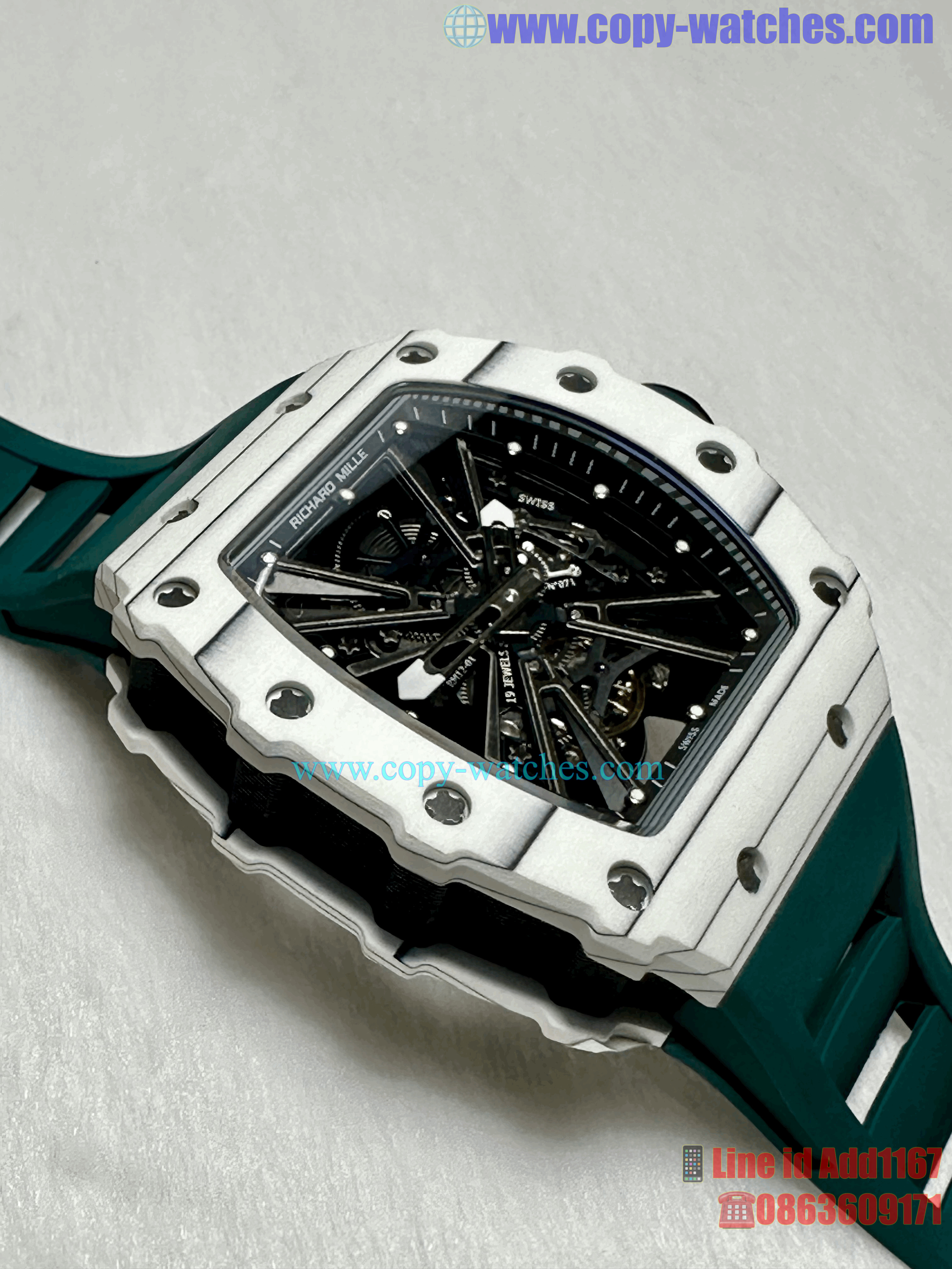 Richard Mille RM12-01 White Carbon