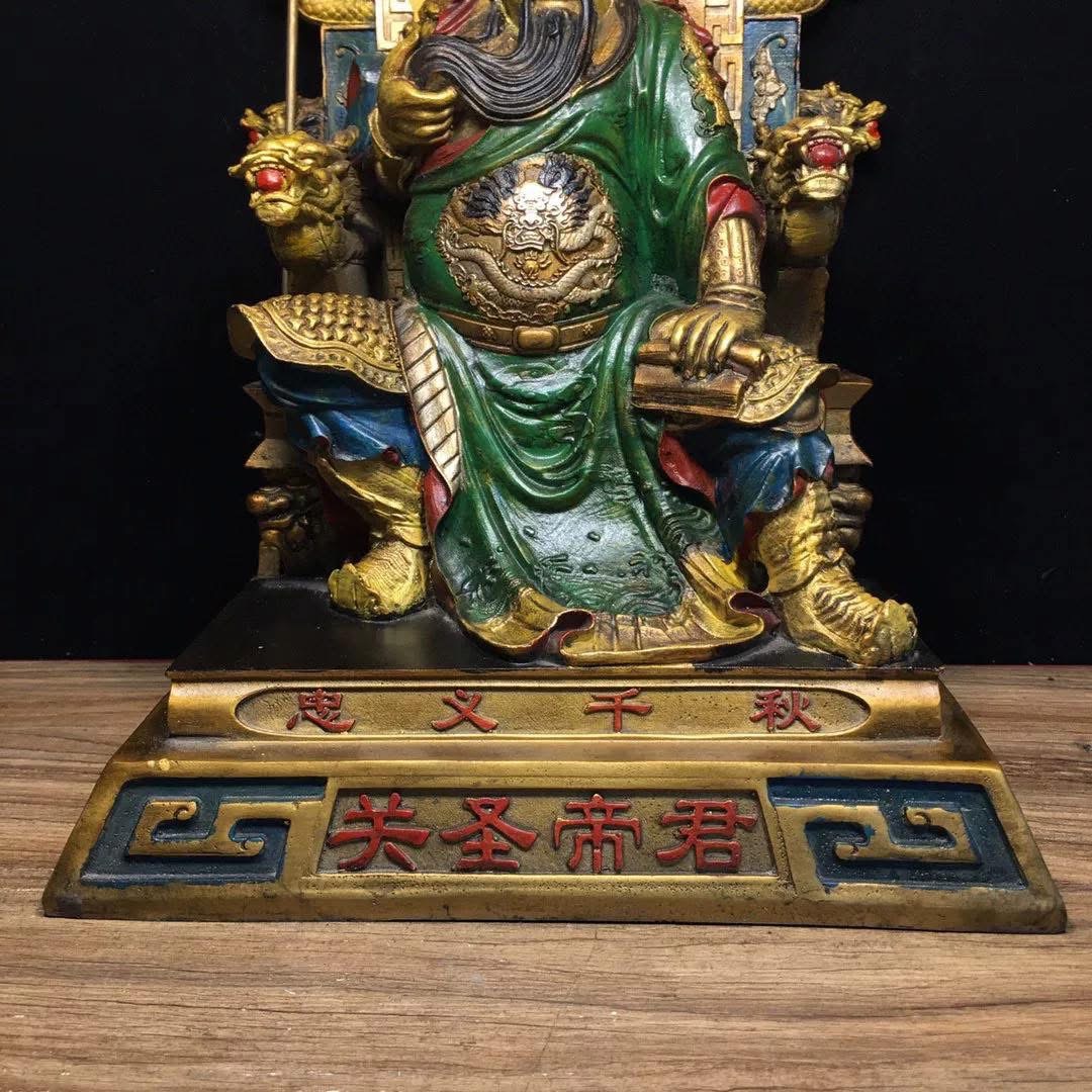 Pre-Order : เทพเจ้ากวนอู เจ้าพ่อกวนอู สูง 29.5 cm