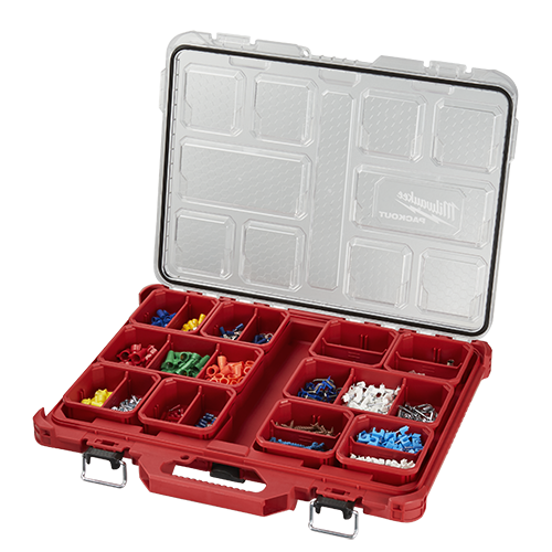 กล่องจัดแยกของกล่องใส่เครื่องมือ Milwaukee PACKOUT™ Organizer 48-22-8431