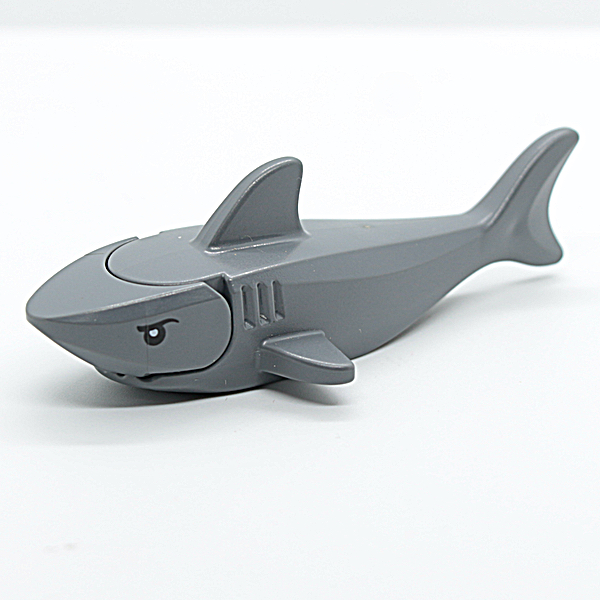 Shark with Gills with Black Eyes