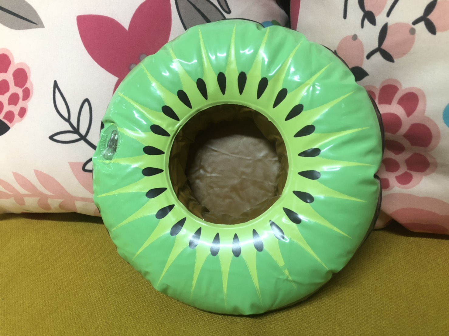 ที่วางแก้วเป่าลม กีวี่ Inflatable Kiwi Cup Holder