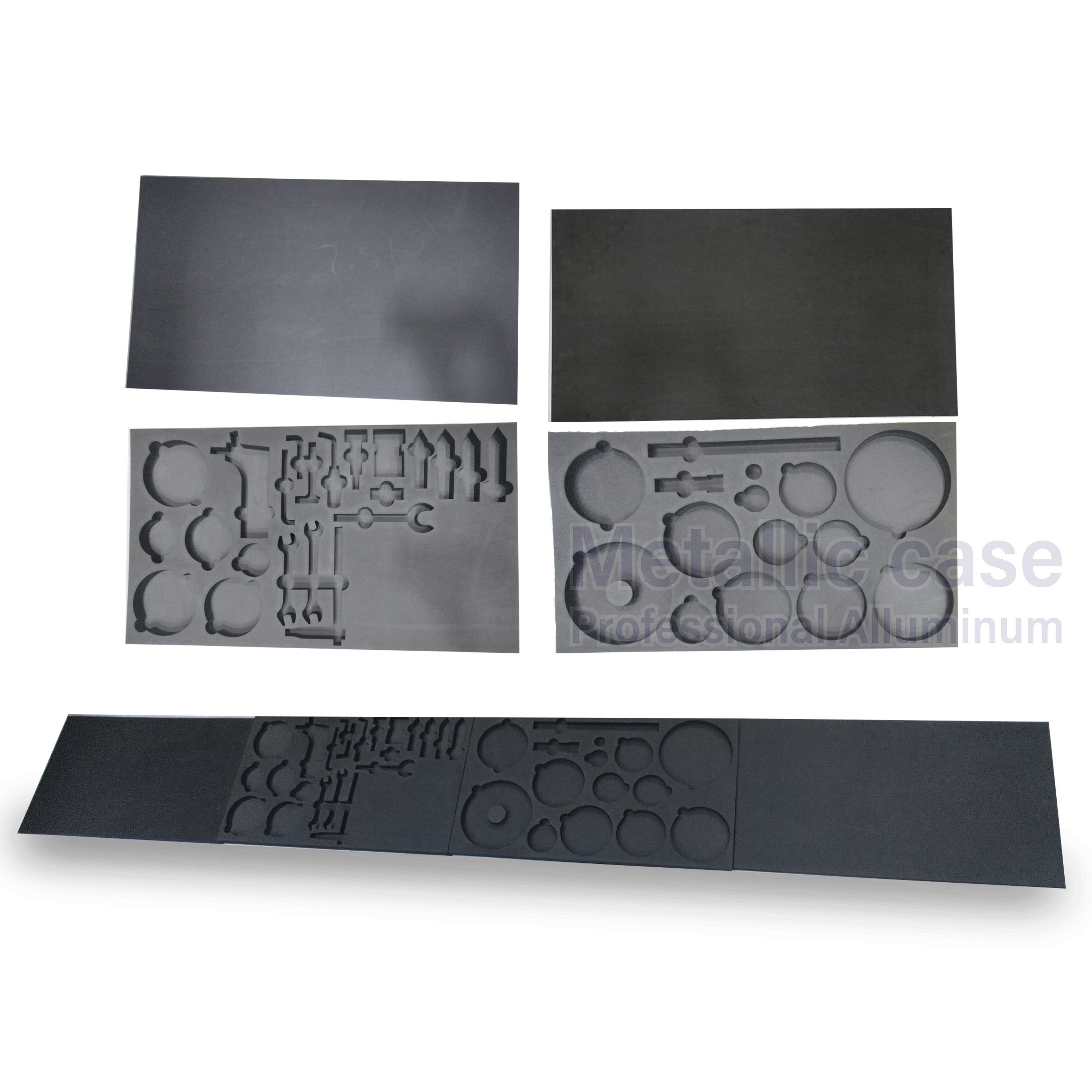 metalliccase2-1139-CCC-6707 / บล็อกรถเข็นเครื่องเจียรกลม No.1 (85.5x48.8x10+30+30+20)