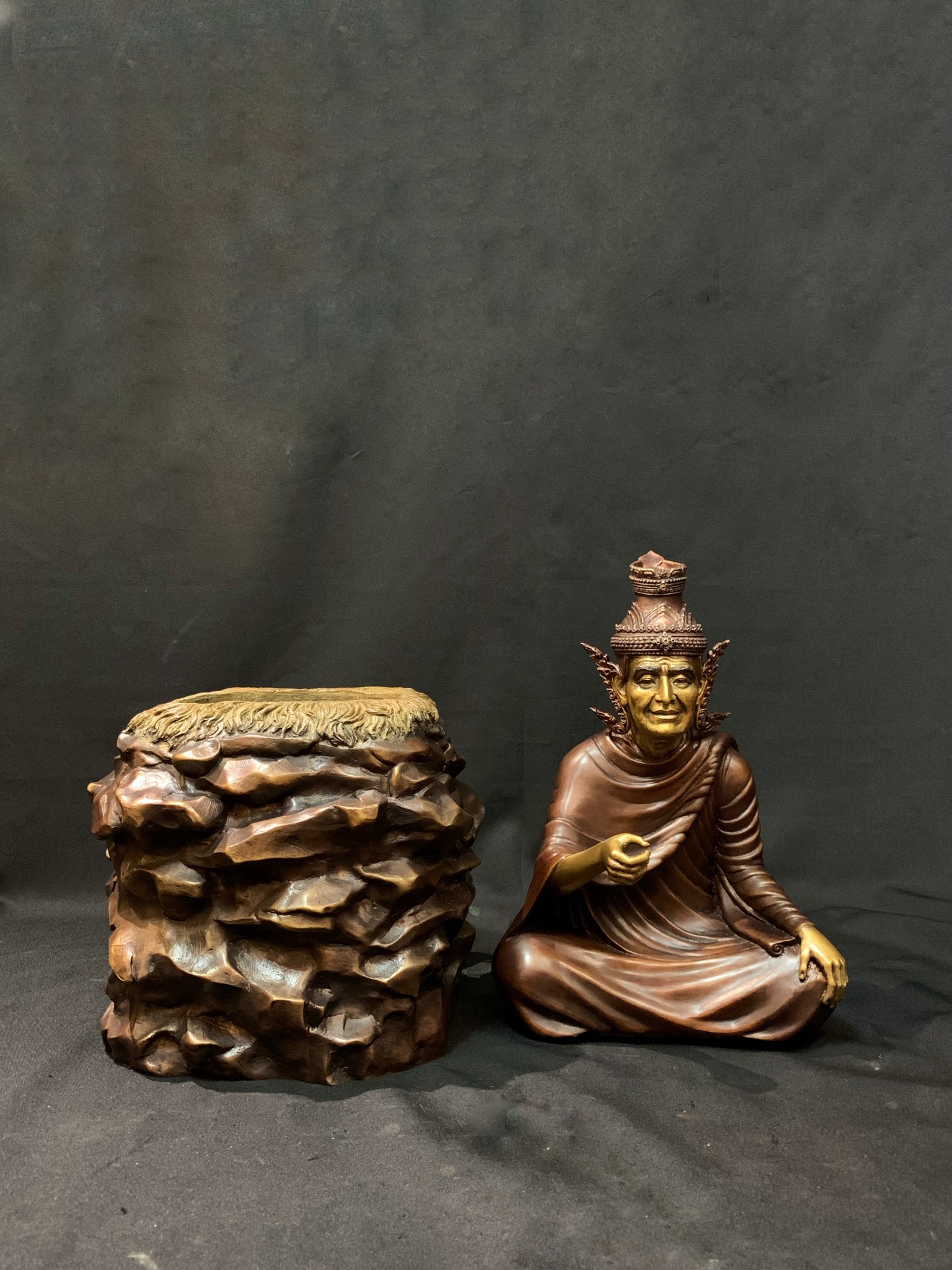 ฤาษีนารอด ปางทำน้ำมนต์ หน้าตัก 9 นิ้ว