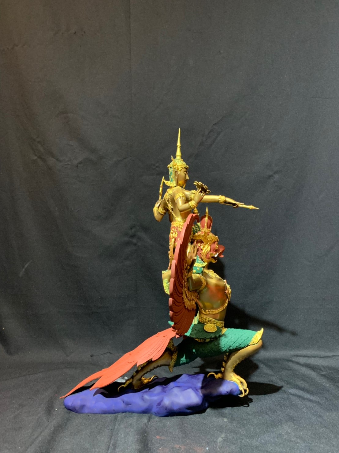 พระนารายณ์ทรงครุฑ หน้าตัก 9 นิ้ว