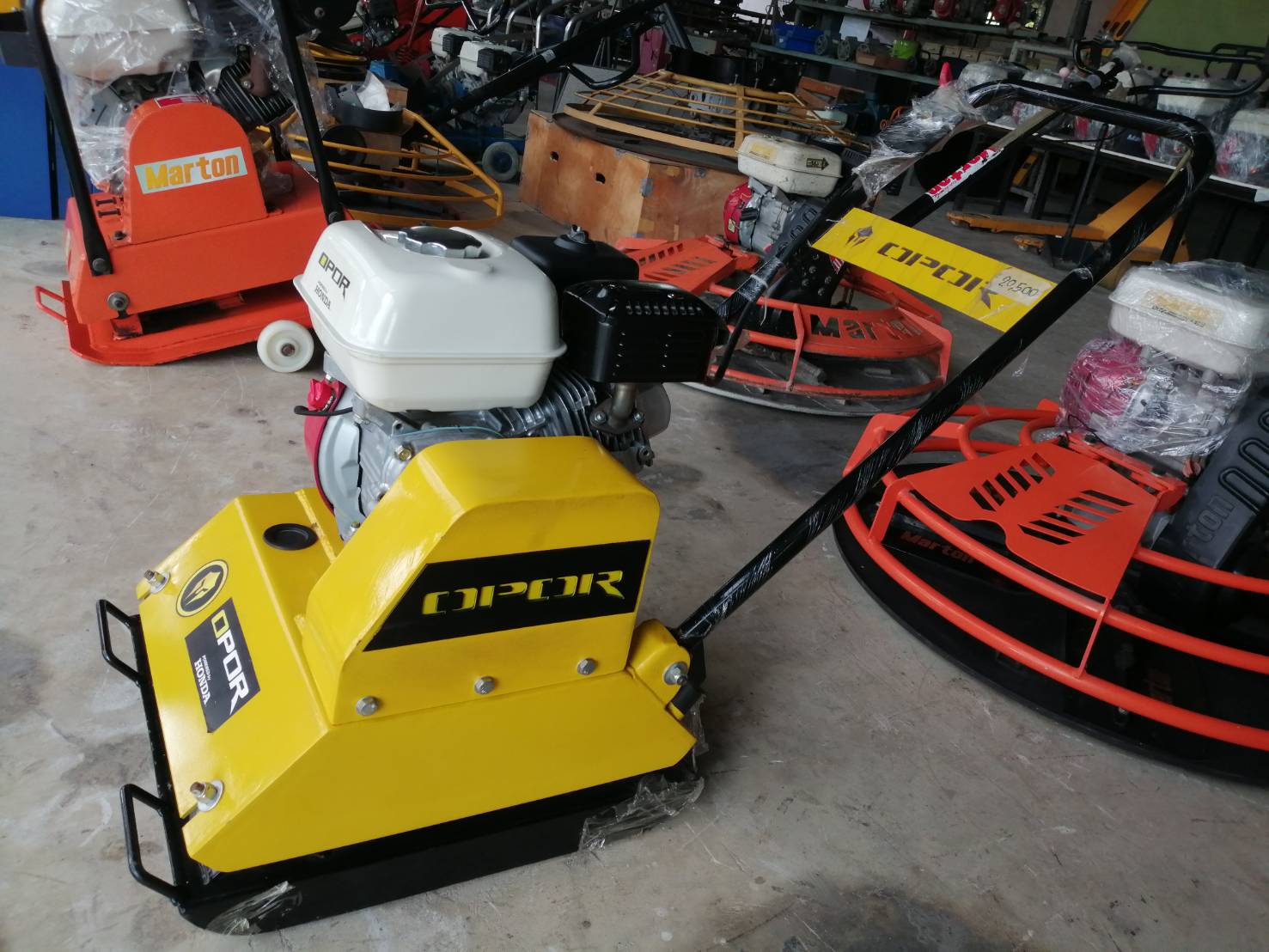 OPOR เครื่องตบดิน ขนาด3-5ตัน + HONDA GX160