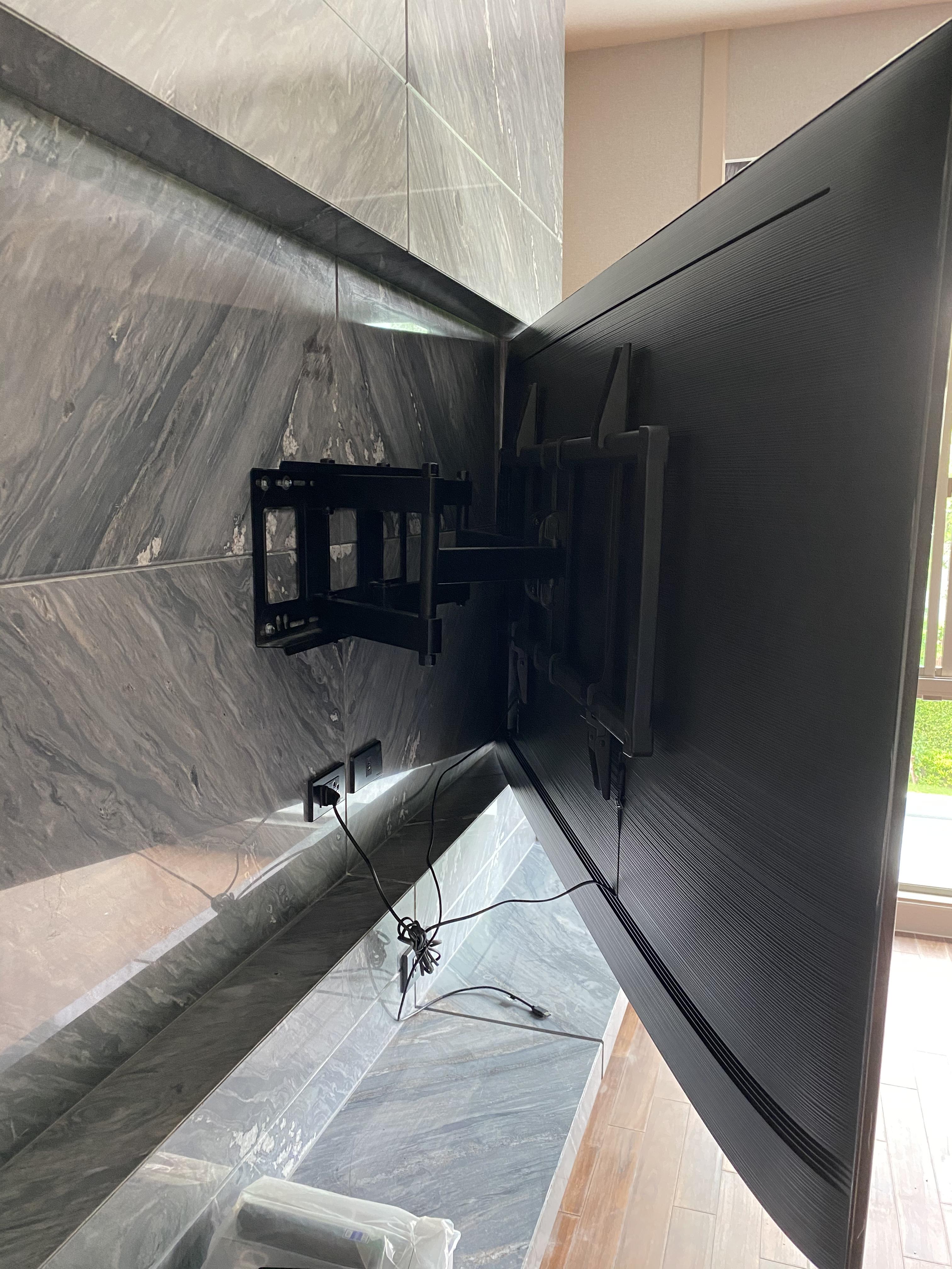 JMTVSTAND MT-A5050 ขาแขวนทีวีแบบสวิงตัวใหญ่สุด ขนาด 60"-100"นิ้ว วัสดุเหล็กหนาแข็งแรง สวิง-ก้ม/เงยได้0964746498