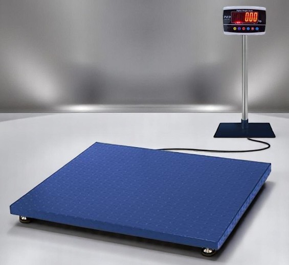 เครื่องชั่งดิจิตอล 1000 kg. ค่าละเอียด 200 g. แท่นชั่ง 100x100 cm.