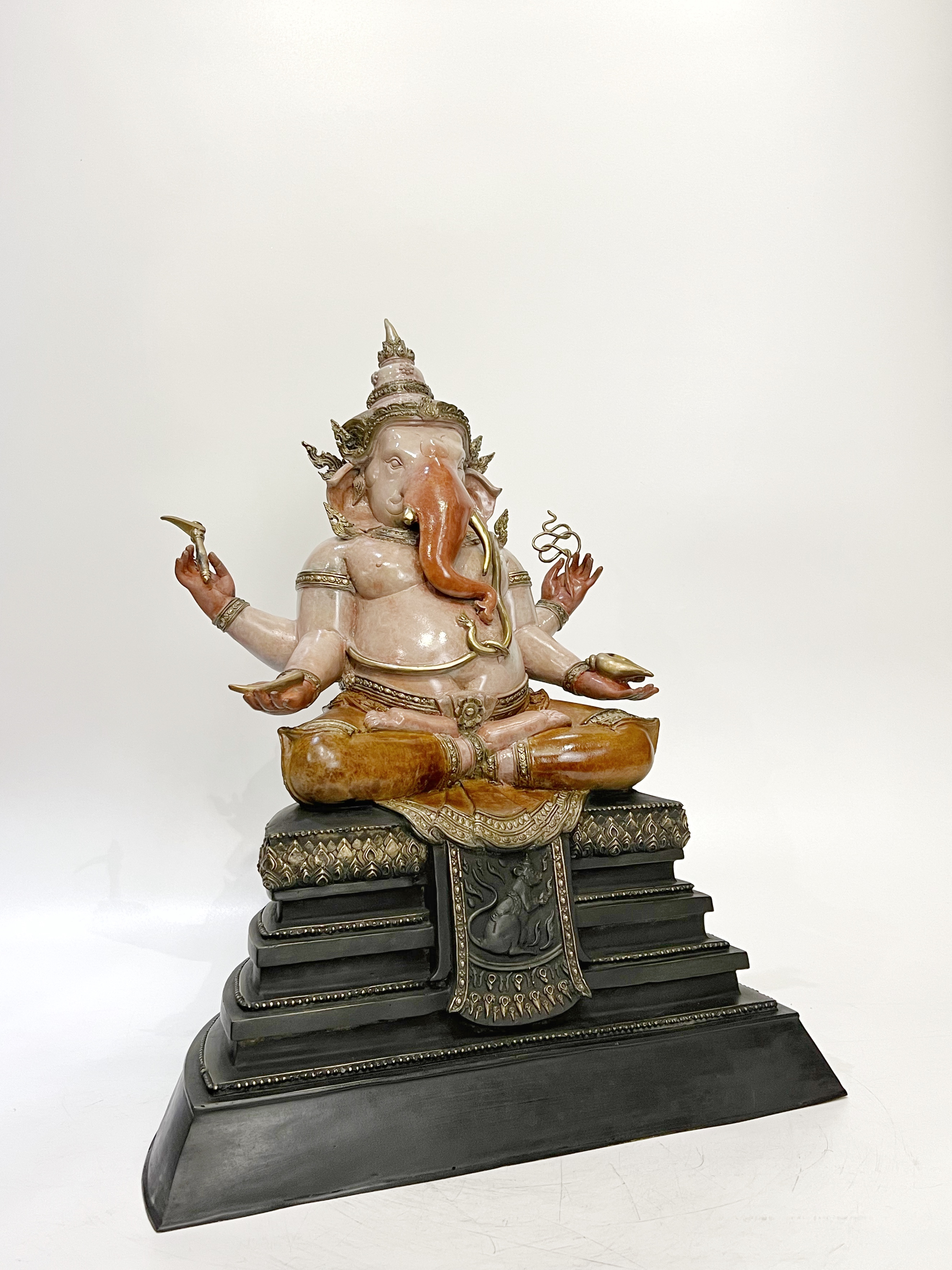 พระพิฆเนศ หน้าตัก 9 นิ้ว (เททองนำฤกษ์)