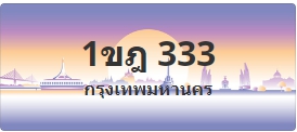 ป้ายประมูล 1ขฎ 333