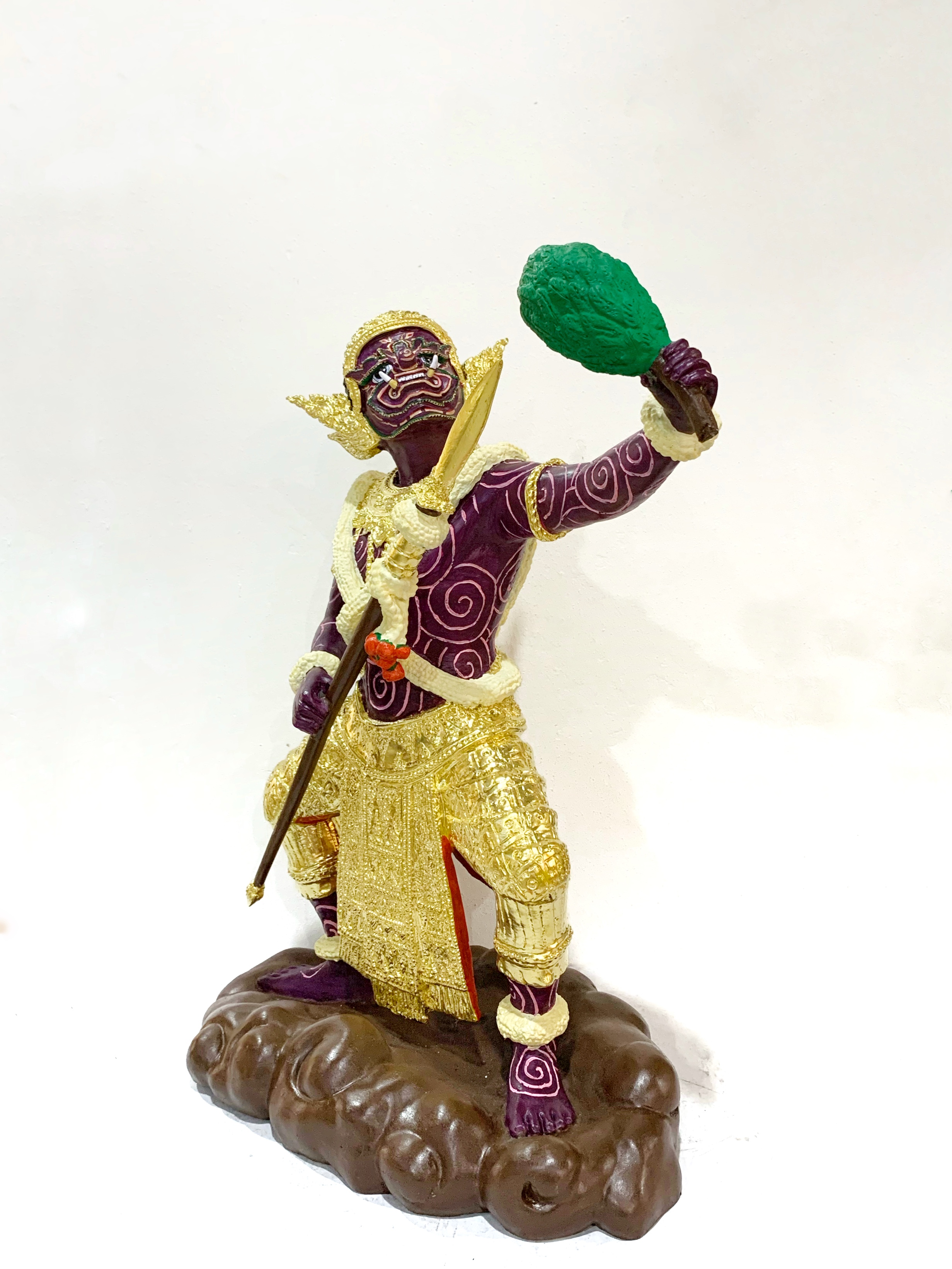 พระพิราพ ปางร่ายรำ หน้าตัก 12 นิ้ว