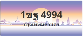 ป้ายประมูล 1ขฐ 4994