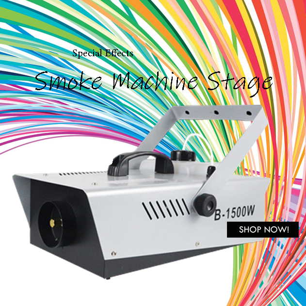 เครื่องทำควัน 1500W FOG MACHINE ให้ควันเยอะ แรง พ่นไกล