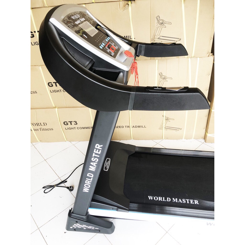 ลู่วิ่งไฟฟ้า WORLD MASTER รุ่น AT3