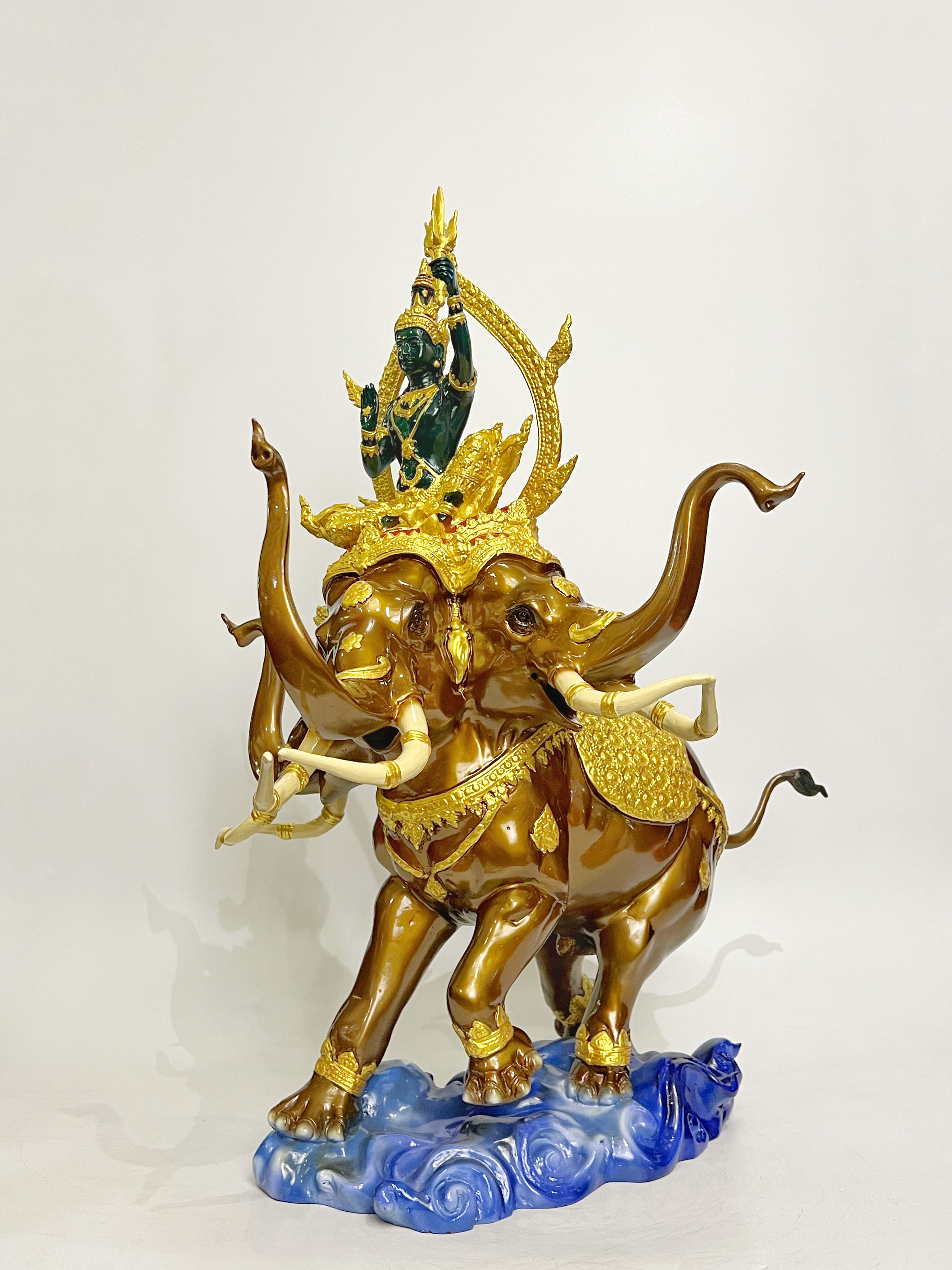 พระอินทร์ทรงช้างเอราวัณ สูง 27 นิ้ว