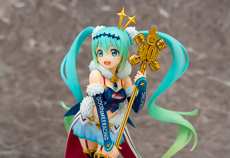 ปิดออเดอร์ (Pre-Order) (Pre-Order) Hatsune Miku Racing 2018 - 1/7 (Aquamarine, Good Smile Company)