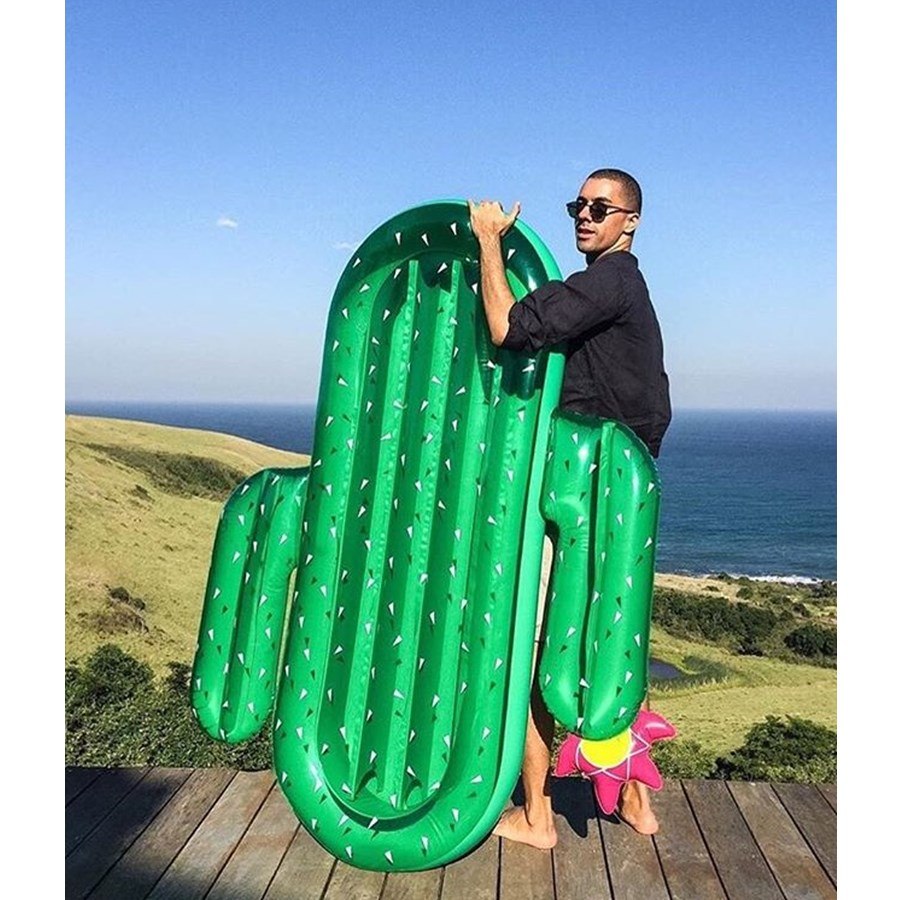 แพยางต้นกระบองเพชร Inflatable Cactus Pool Float