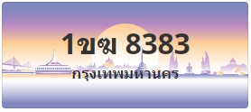 ป้ายประมูล 1ขฆ 8383