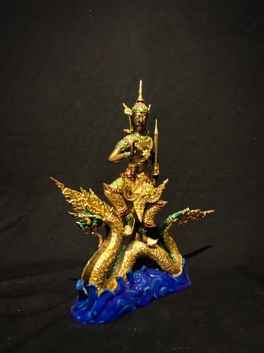 ท้าววิรูปักษ์ ท้าววิรูปักโขนาคราช หน้าตัก 5 นิ้ว