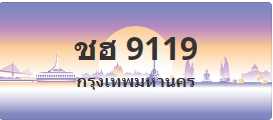 ป้ายประมูล ชฮ 9119