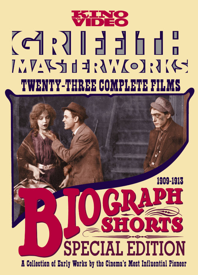 D.W. Griffith's Biograph Shorts : รวมภาพยนตร์สั้นของดี. ดับเบิลยู. กริฟฟิธ [1909-1913] - บรรยายอังกฤษ (2 แผ่น)