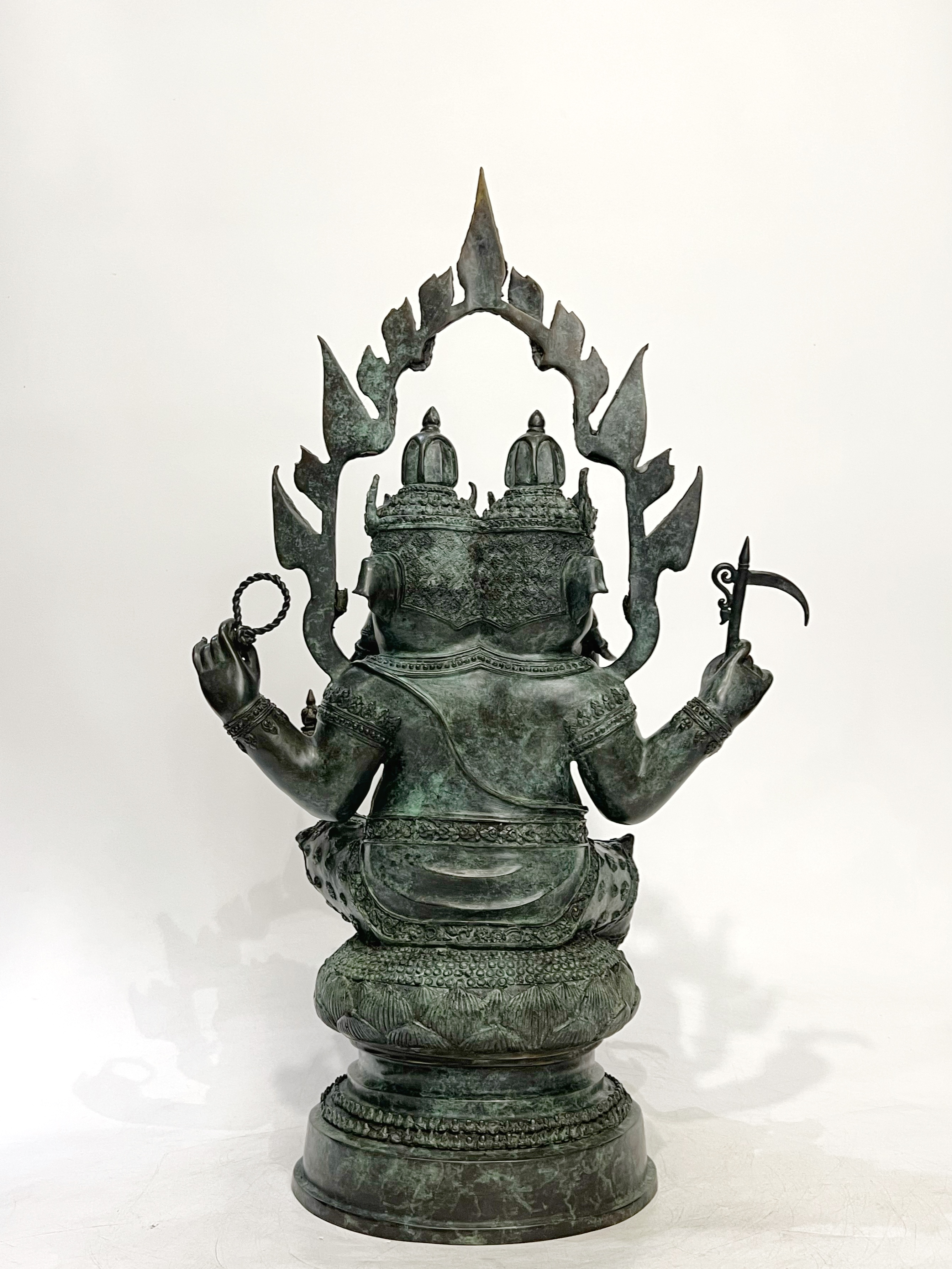 พระพิฆเนศ ปางทวิมุข หน้าตัก 9 นิ้ว