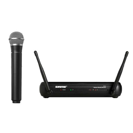 SHURE SVX24/PG58