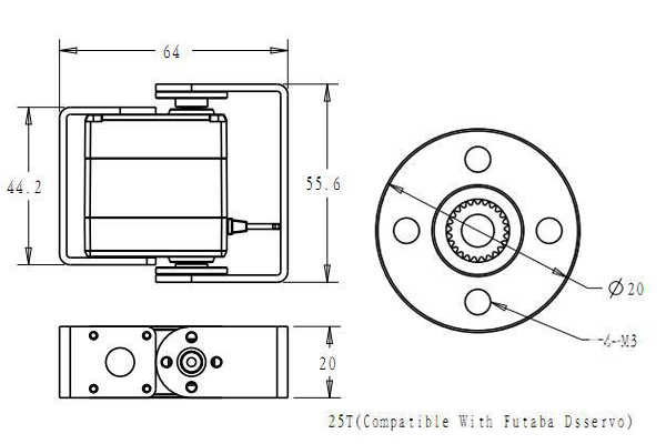 RDS3115MG (Digital Metal gear)