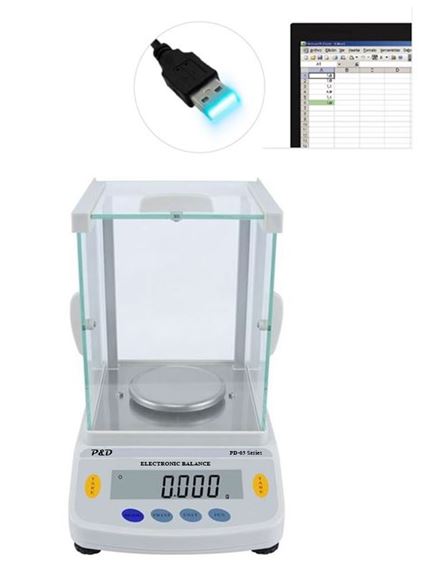 เครื่องชั่งละเอียด 520 g. ค่าละเอียด 0.001 g. (ต่อคอมพิวเตอร์)