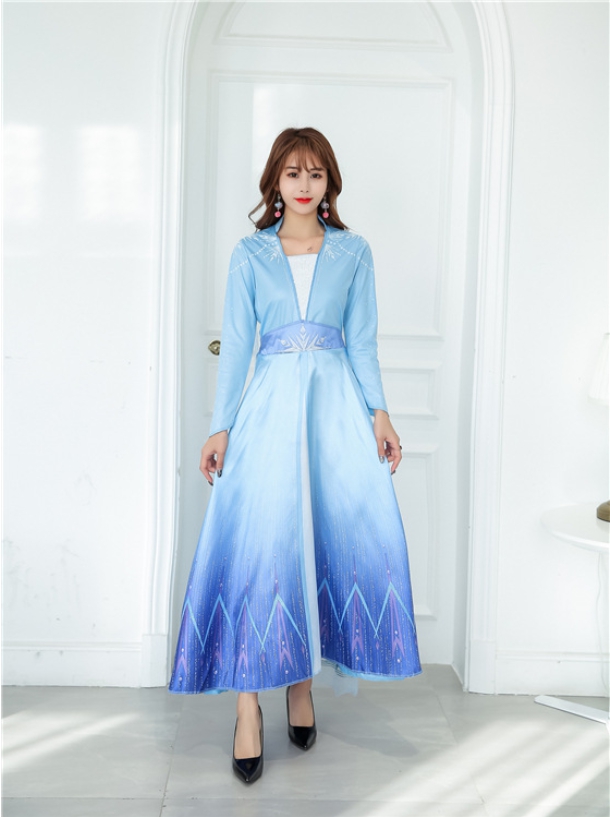 ชุดเจ้าหญิงเอลซ่า ราชินีหิมะจากเรื่อง " Frozen " เอลซ่า ชุดเอลซ่า เอลซ่าภาค2 โฟรเซ่น