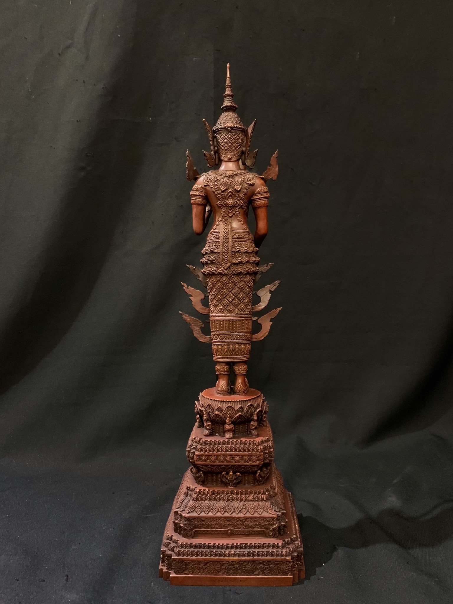 พระสยามเทวาธิราช พระคลังมหาสมบัติ ทรงเครื่องจักพรรดิ์ หน้าตัก 5 นิ้ว