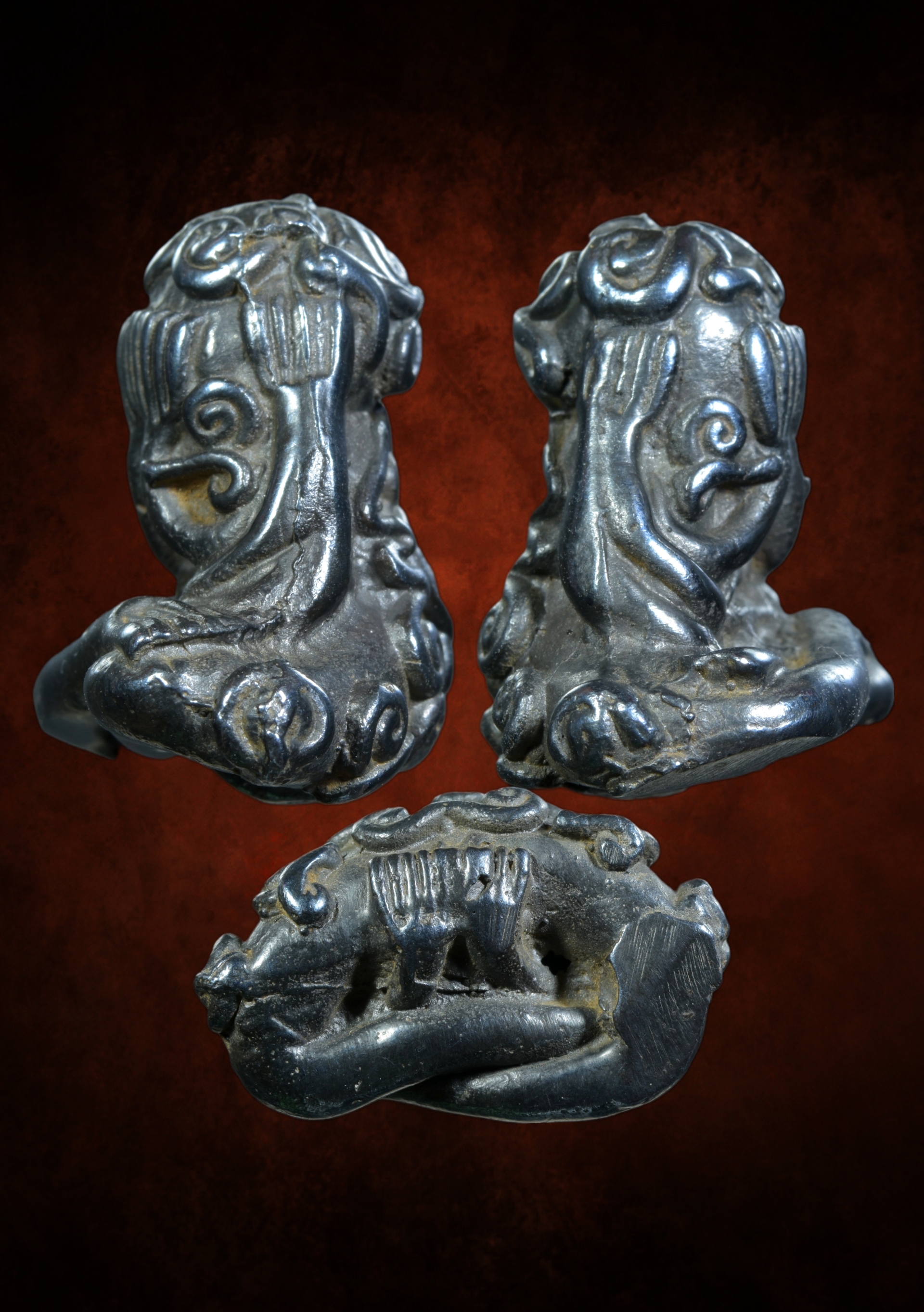 พระปิดตาหลวงพ่อทับ เนื้อเมฆพัตร