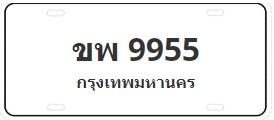 ป้ายประมูล ขพ 9955