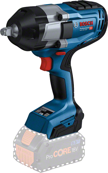 Bosch รุ่น GDS 18V-1000 บล็อคกระแทกไร้สาย ขนาด 1/2" (เครื่องเปล่า)