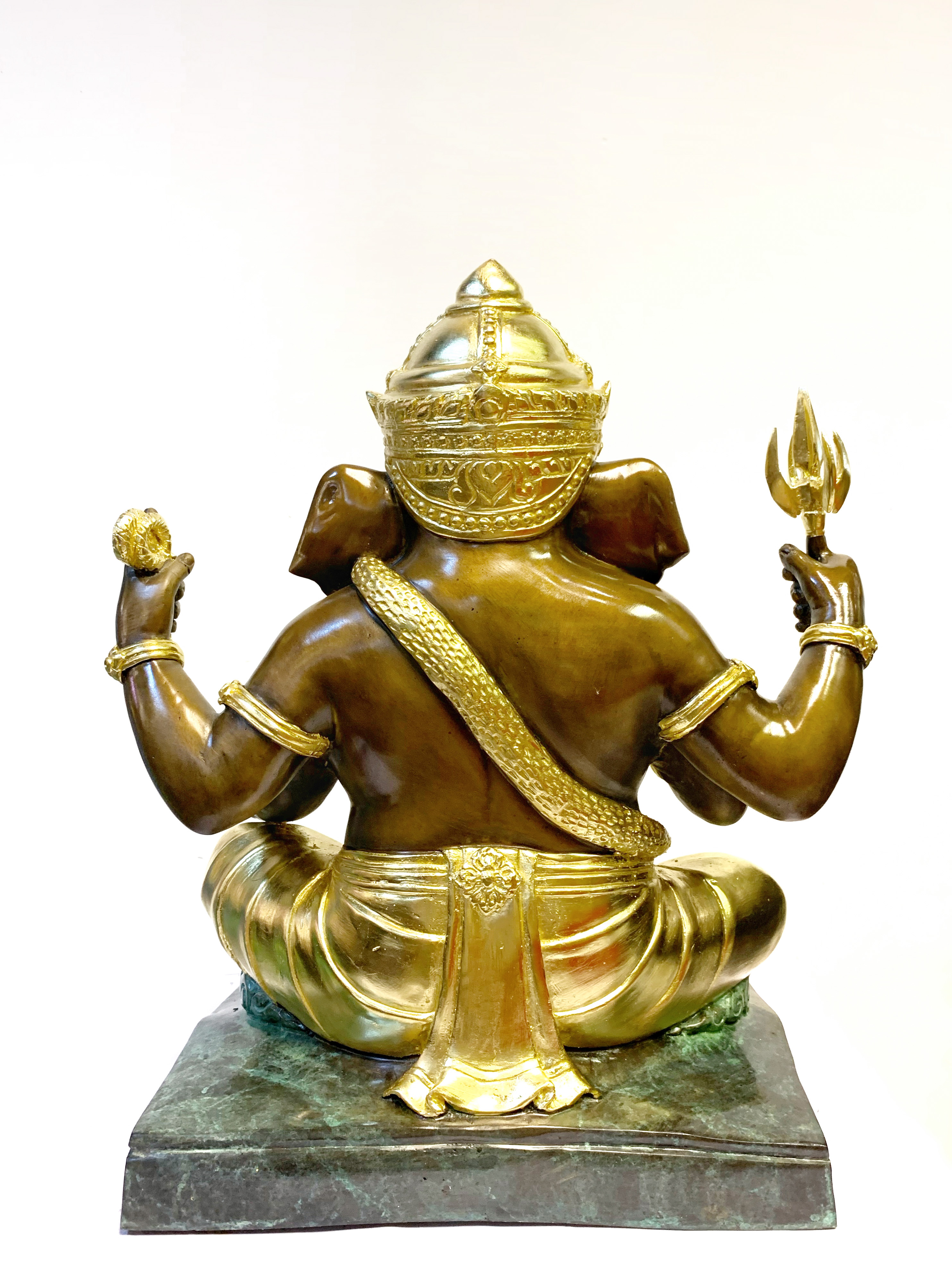 พระพิฆเนศ ปางเอกทันตะ หน้าตัก 16 นิ้ว (ฐานเหลี่ยม)