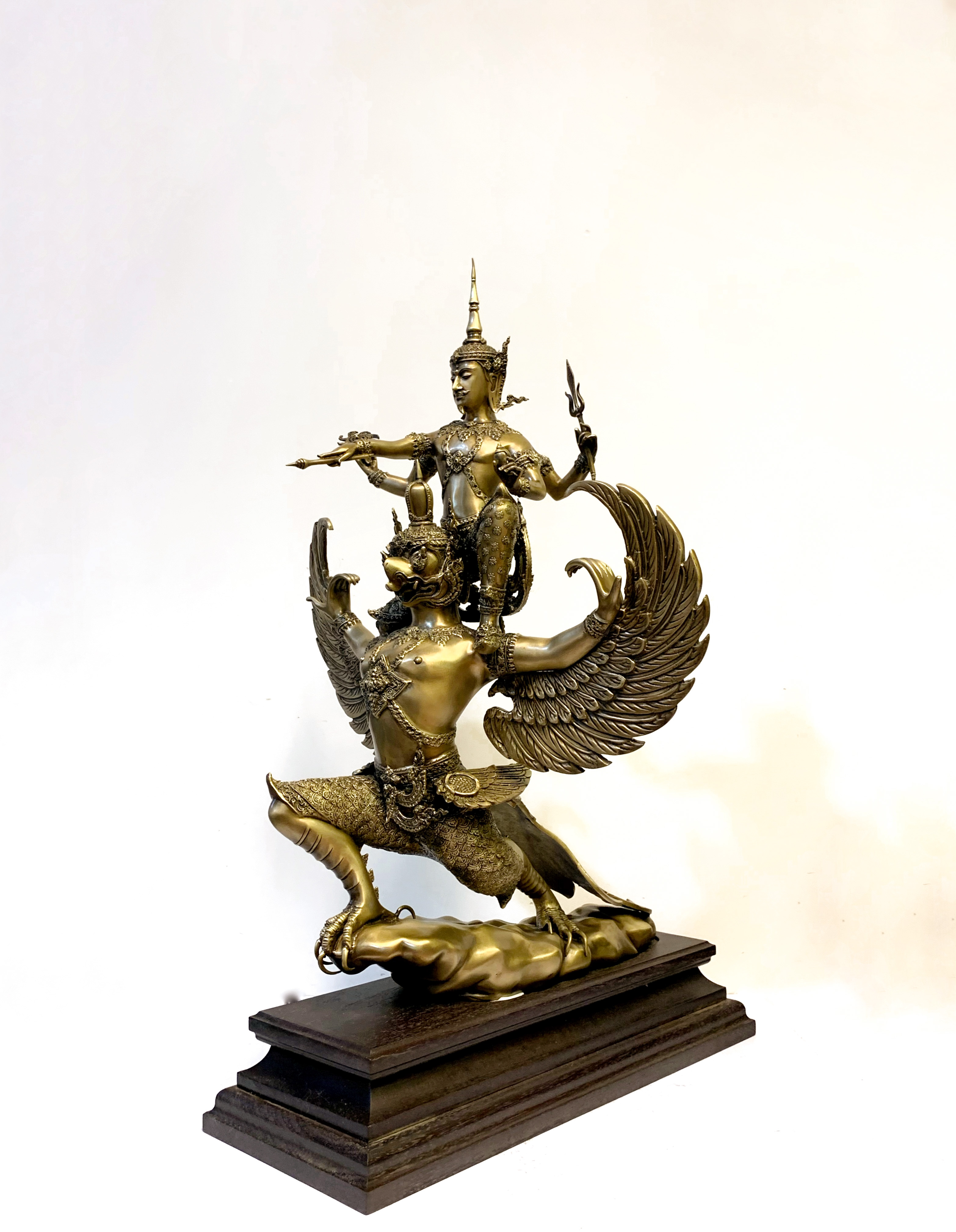 พระนารายณ์ทรงครุฑ หน้าตัก 9 นิ้ว