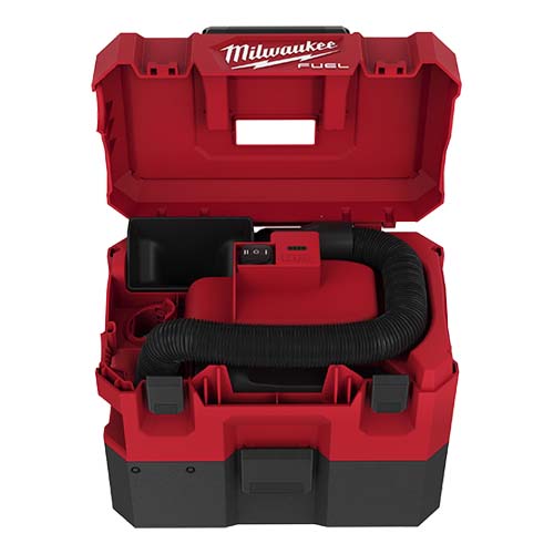 MILWAUKEE รุ่น M12 FVCL-0 เครื่องดูดฝุ่นแบบเปียกและแบบแห้งตั้งพื้นไร้สาย แรงดัน 18 โวลท์ (เครื่องเปล่า)