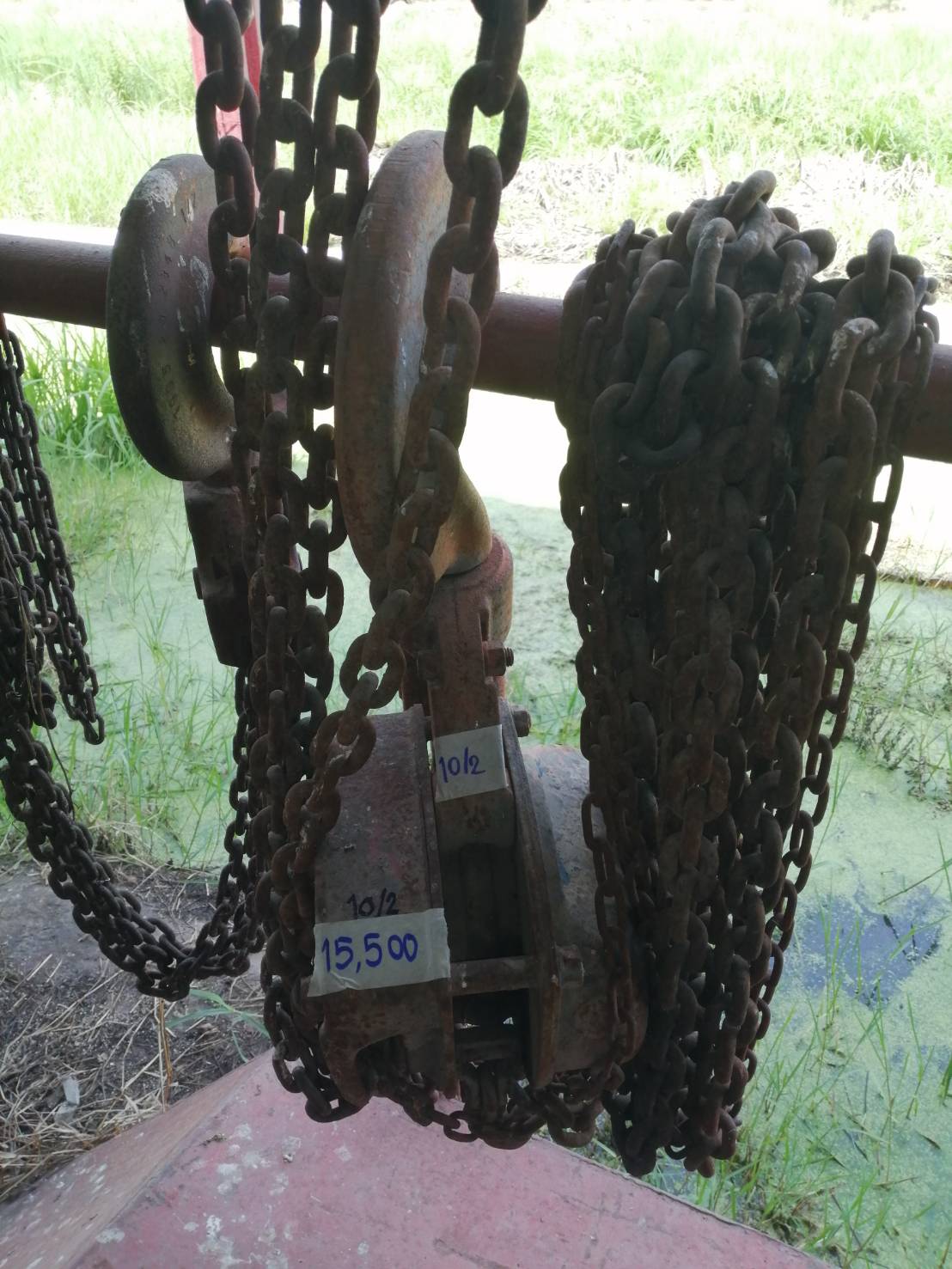 รอกโซ่ตราช้าง 10 ตัน