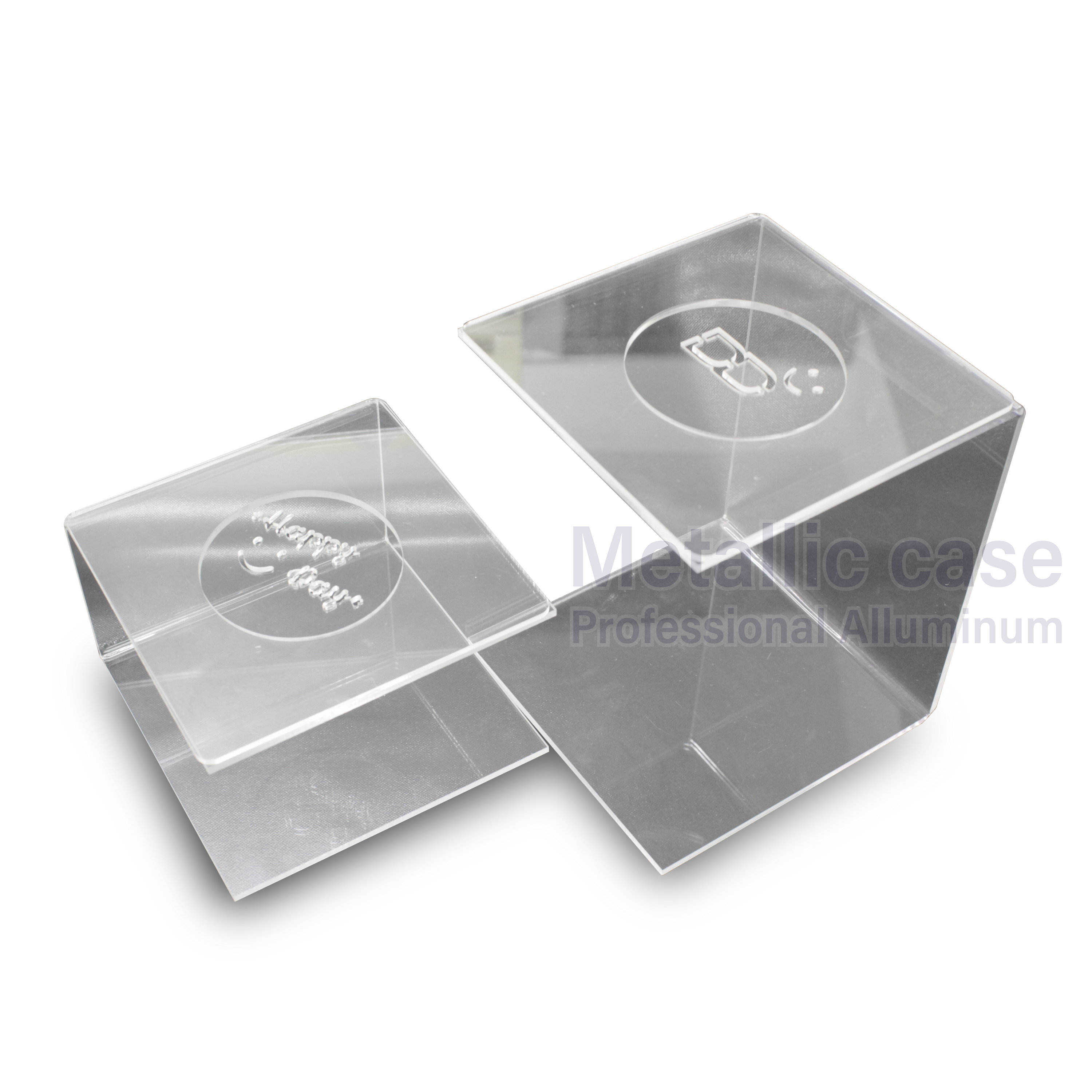 metallic case2-0568-AAA-6407 อะคลิลิค แบบโรยผงโกโก้