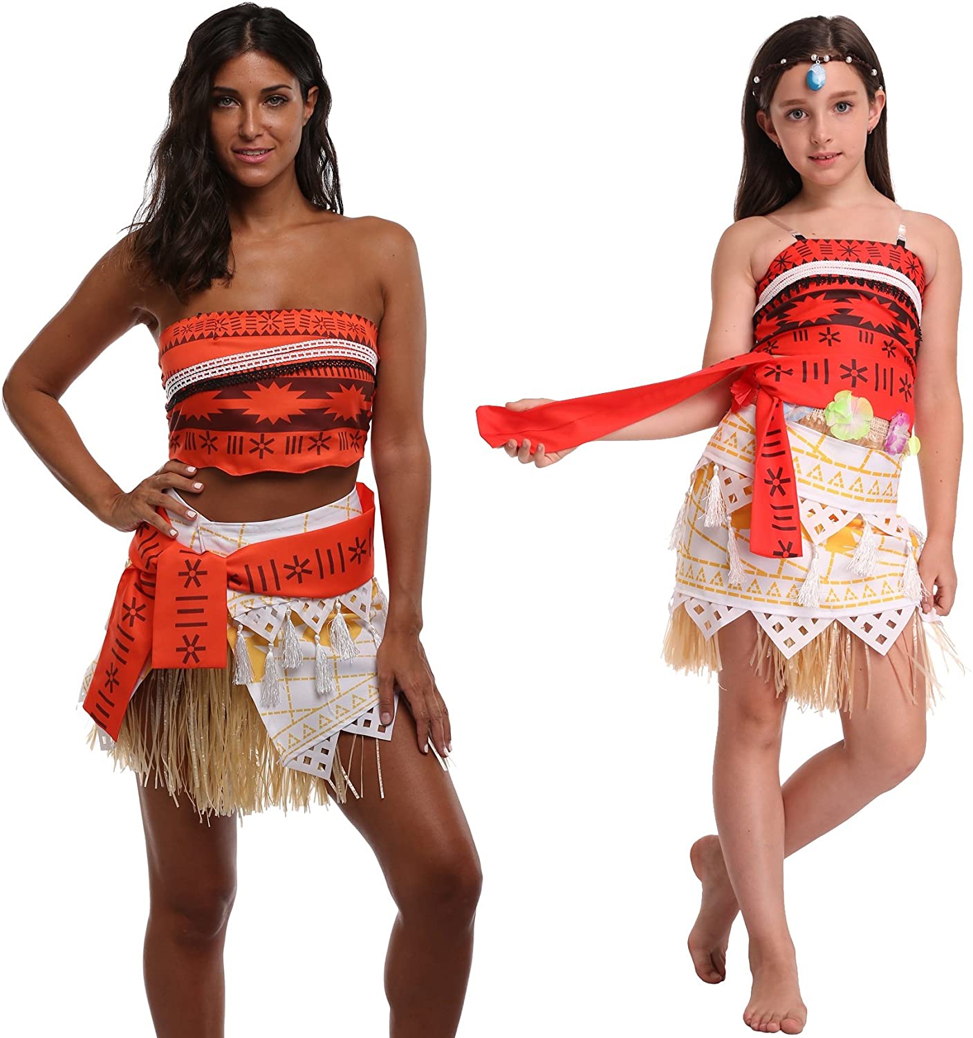 ชุดโมอาน่าเด็ก Moana ผจญภัยตำนานหมู่เกาะทะเลใต้