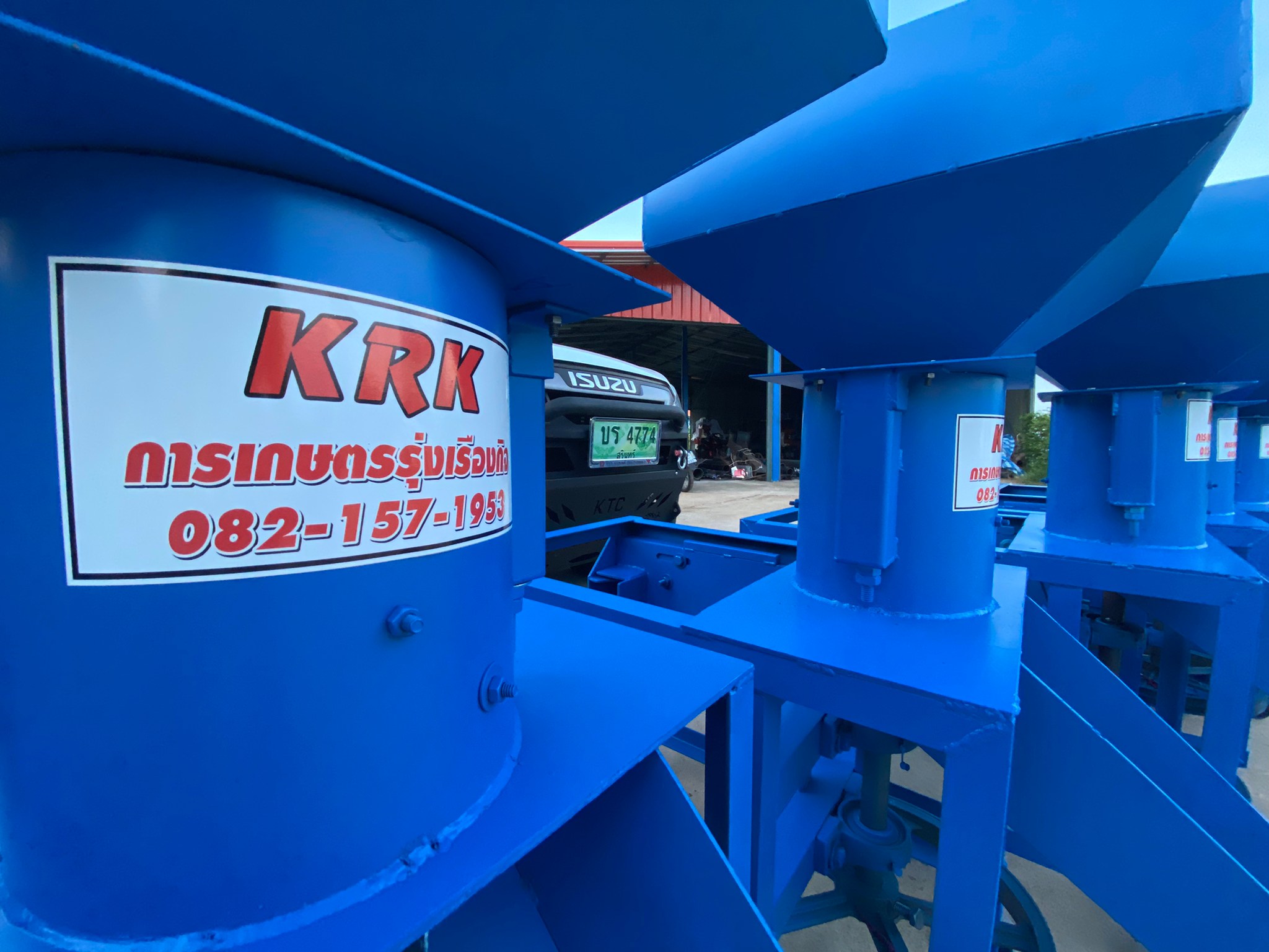 เครื่องอัดเม็ดรุ่นใหม่ รุ่นKRK-6 ราคา 15500 บาท เครื่องเปล่า อัตรการผลิต 200-400 โล ต่อชั่วโมง