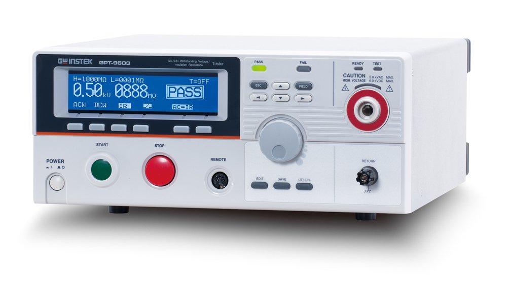 GW Instek รุ่น GPT-9612 เครื่องทดสอบความปลอดภัยของเครื่องใช้ไฟฟ้า (AC/IR TESTER) ขนาด 100 VA