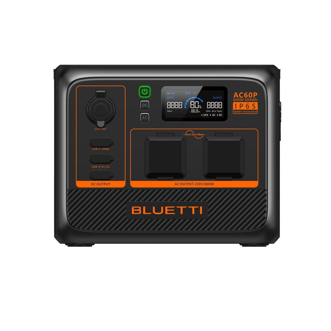 BLUETTI AC60P + B80 | 600W 1310Wh Power Kit (Bundle Set แบตเตอรี่สำรองพกพา + แบตเสริม)