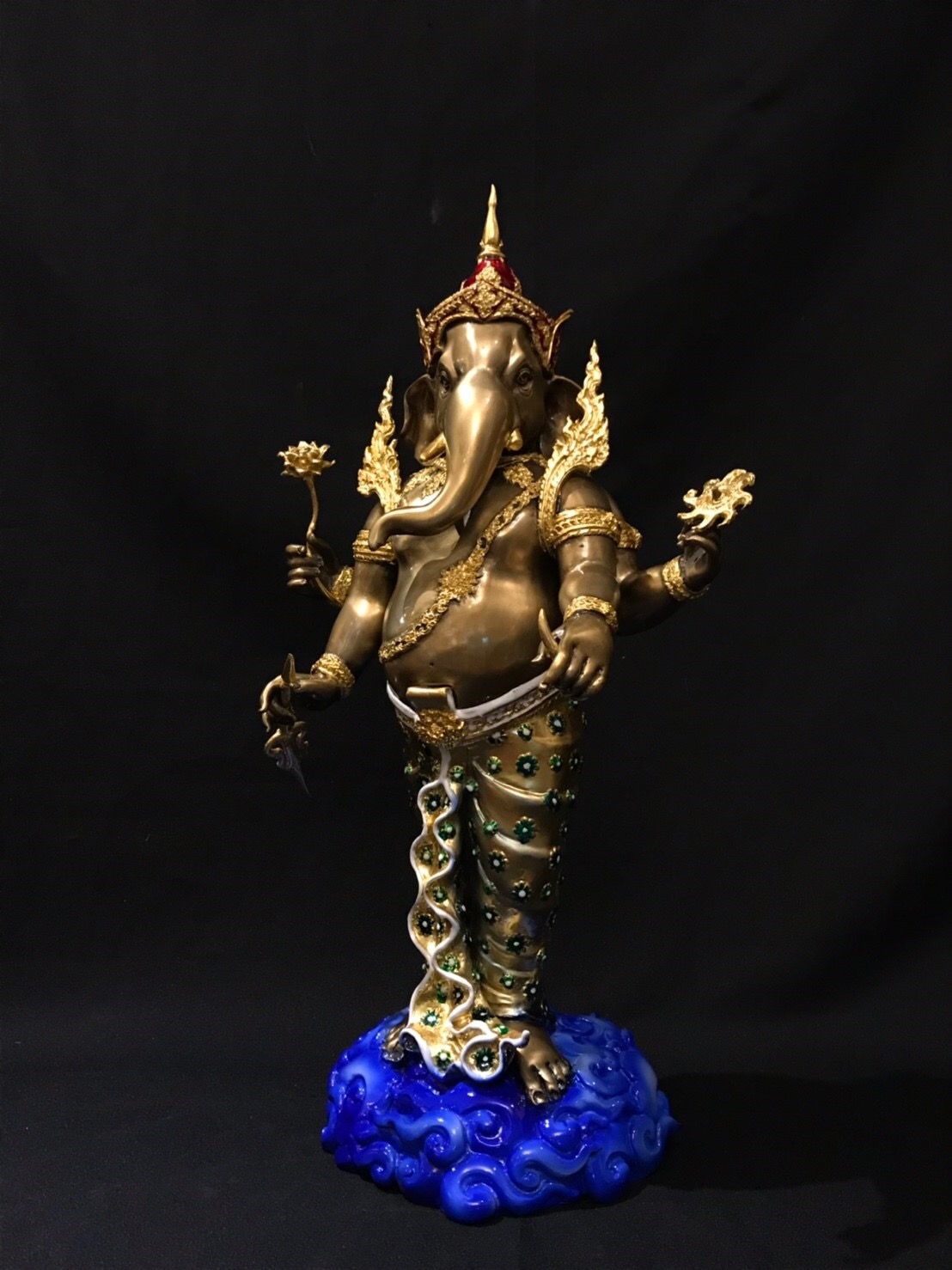 พระพิฆเนศ ปางเหนือเมฆ หน้าตัก 9 นิ้ว