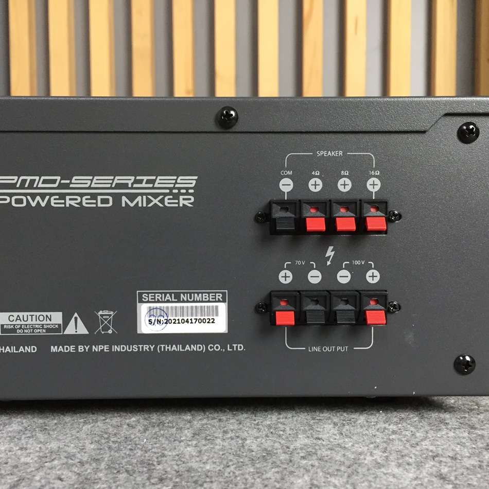 NPE PMD-250MP3 AC/DC POWERMIXER+LINE