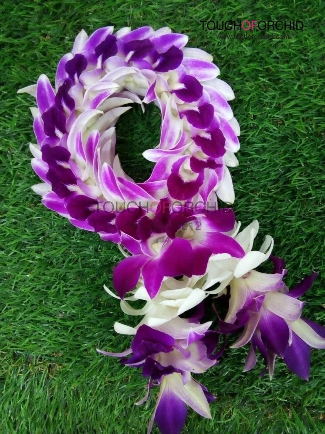 พวงมาลัยดอกเดี่ยว (G2-3101)