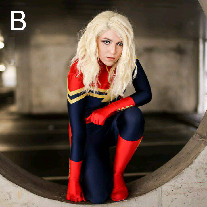 ชุดกัปตันมาร์เวล แบบสกรีน มีให้เลือก 3 แบบ