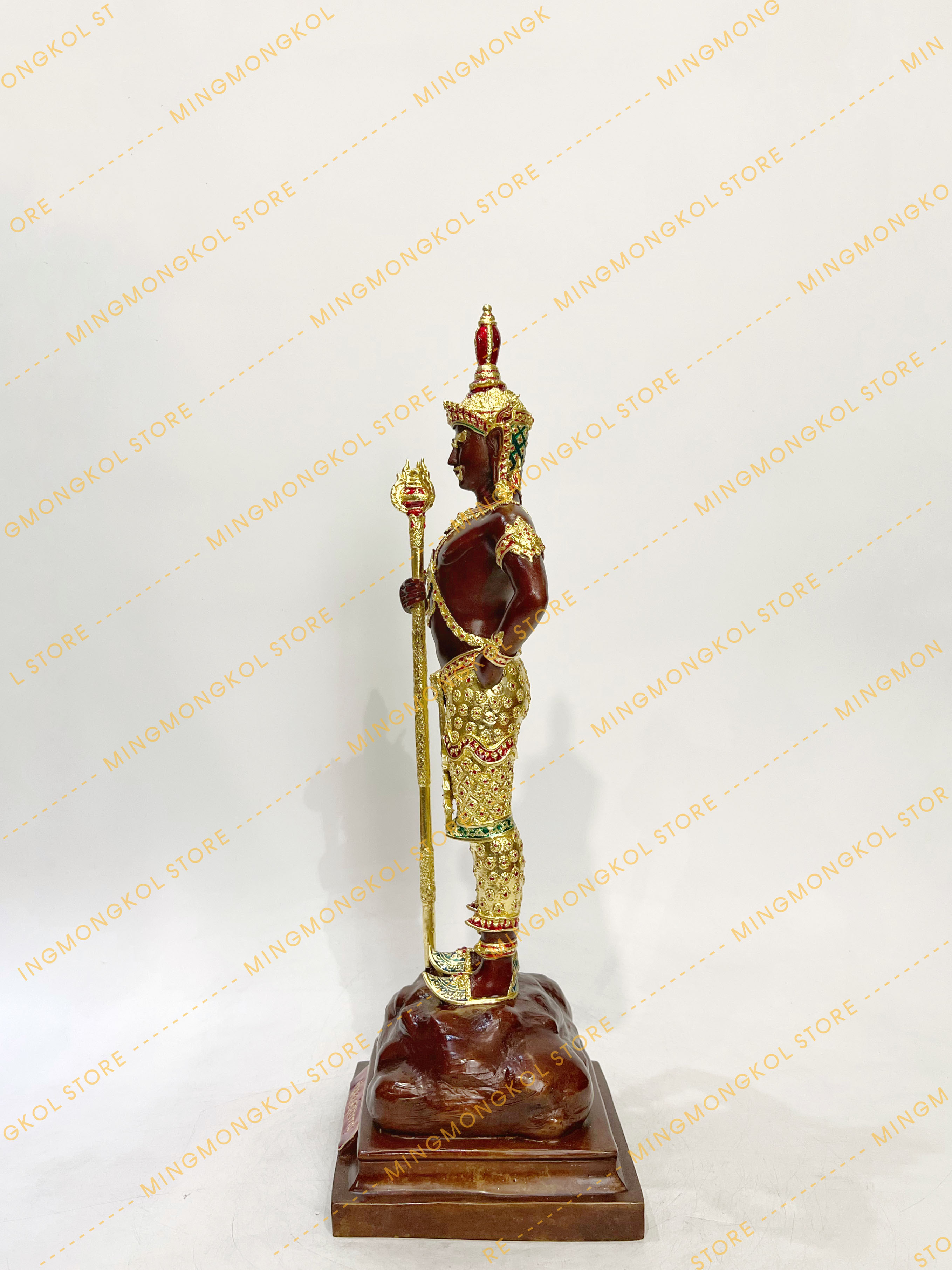 ตัวอย่างงานลงรักปิดทองคำเปลว ลงยา