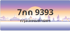 ป้ายประมูล 7กถ 9393